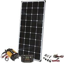 Nature Power 120W Folding Solar Panel Complete Kit