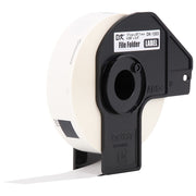 DK-1203 File Folder Label Roll by Brother – 1 Roll, Paper, White, Model DK1203