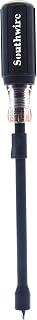 Southwire Screwdriver & Screw Holding Tool - Enables One-Hand Operation for Precision Jobs - Cushioned Grip - Twist-Resistant Anchor - Marked Handle End - 1/4 in Slotted