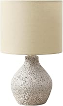 Monarch Specialties I 9770 Lighting, 16" H, Table Lamp, Beige Resin, Beige Shade, Contemporary