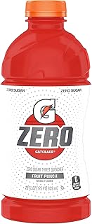 Gatorade Zero Fruit Punch, 28 Fl Oz Bottle
