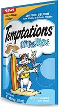 Whiskas 10168546 Temptations Mix Ups Cat Treats, Surfer's Delight, 3-oz. - Quantity 12