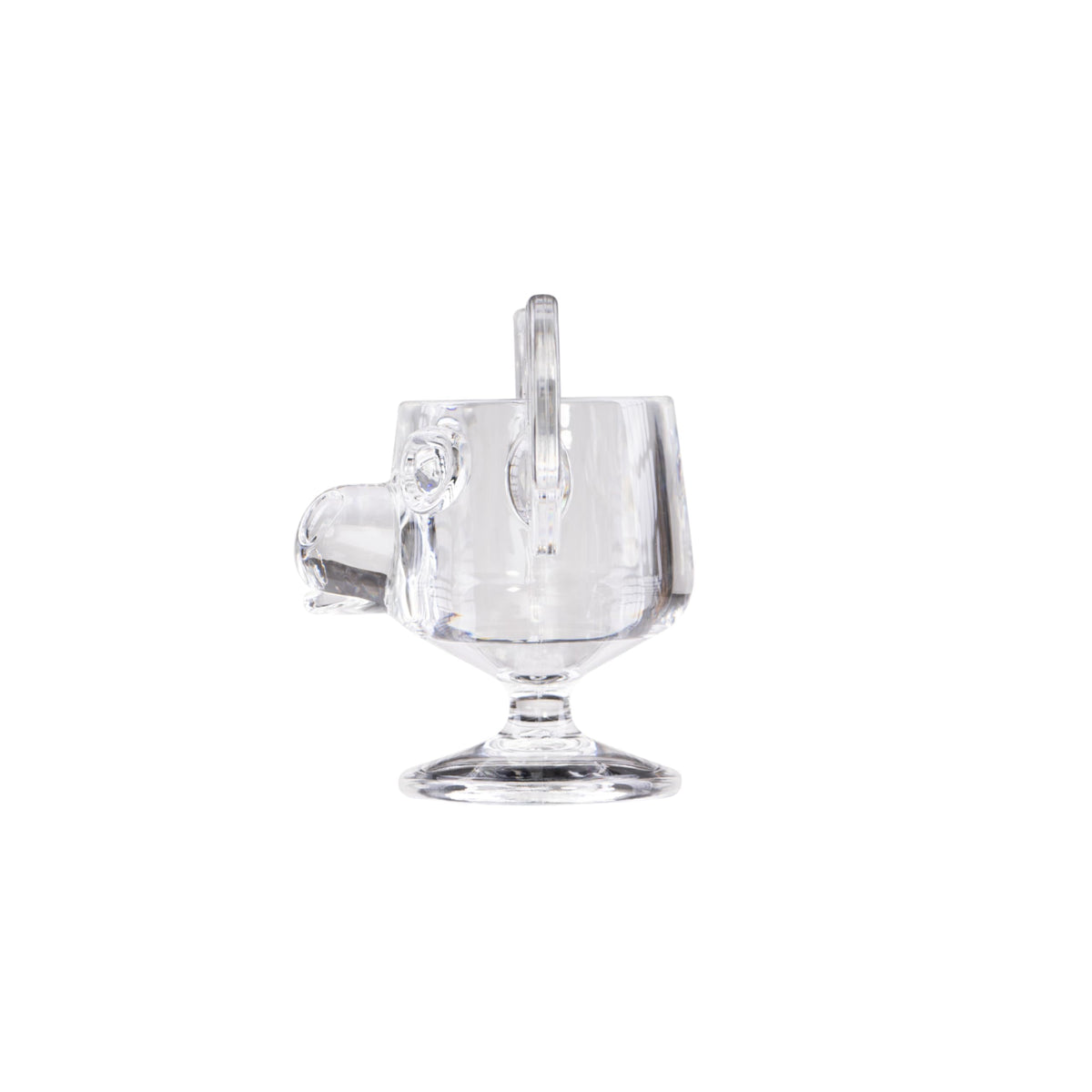 Costume Agent Acrylic Moose Mug, 4 Ounce Clear, 1 Pack