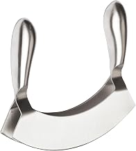 Winco Stainless Steel double blade chopper,Silver