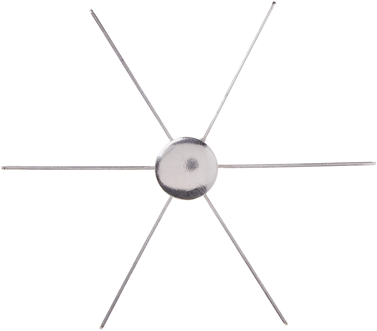 Winco 6 Cut (Pack of 12) / Aluminum / 1 Cake, Pie & Pastry Servers