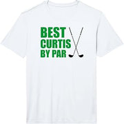 Best Curtis By Par Golfer Name Pun Performance T-Shirt