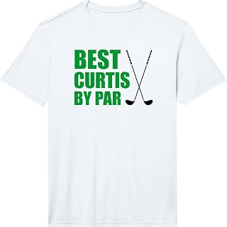 Best Curtis By Par Golfer Name Pun Performance T-Shirt