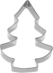 Westmark Cookie Cutters Christmas Tree, 8 cm, Stainless Steel – Size 8.1 x 5.7 x 2.2 cm