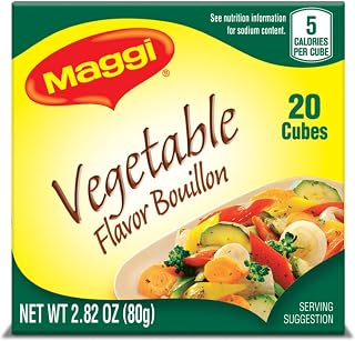 Maggi Vegetable Flavor Bouillon Cubes