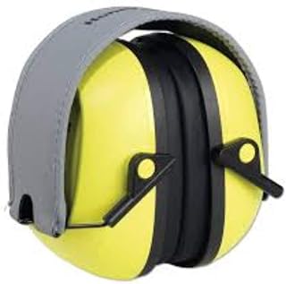Howard Leight 1035106-VS VS120FHV VeriShield Hi-Viz Yellow Folding Earmuff