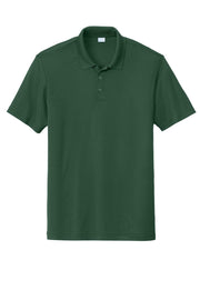 Unisex PosiCharge Re-Compete Polo | Short Sleeve Collared Shirt for Men & Women by SPORT-TEK – 3X-Large, Forest Green, Model ST725