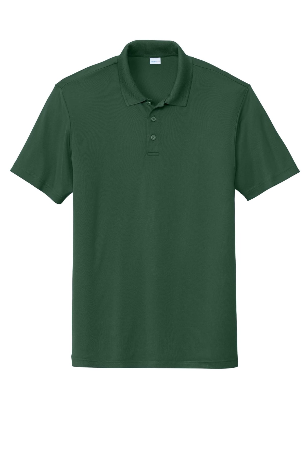 Unisex PosiCharge Re-Compete Polo | Short Sleeve Collared Shirt for Men & Women by SPORT-TEK – 3X-Large, Forest Green, Model ST725