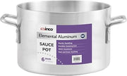 Winco 6.0mm Aluminum Sauce Pot, 34-Quart
