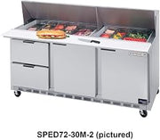 Beverage-Air Elite Series Mega Top Counter with 2 Doors