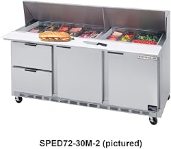 Beverage-Air Elite Series Mega Top Counter with 2 Doors