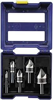 IRWIN Metal Countersink Drill Bit Set, 5 Piece, 1877793