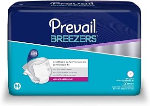 First Quality Incontinent Brief Tab Closure Regular Disposable Heavy Absorbency (#PVB-016/1, Sold per Pack)