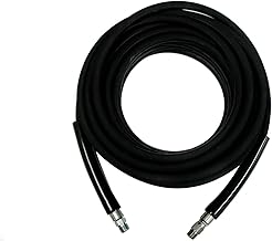 MTM Hydro 30.0050 Kobrajet 4000 PSI 310 Degree 75' Black Pressure Washing Hose 3/8"