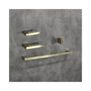 Sofia 4-Pc Stainless Steel Hardware Set in Gold by Elegant Kitchen and Bath – Stainless Steel, Gold, Model HWB-13S4BGD