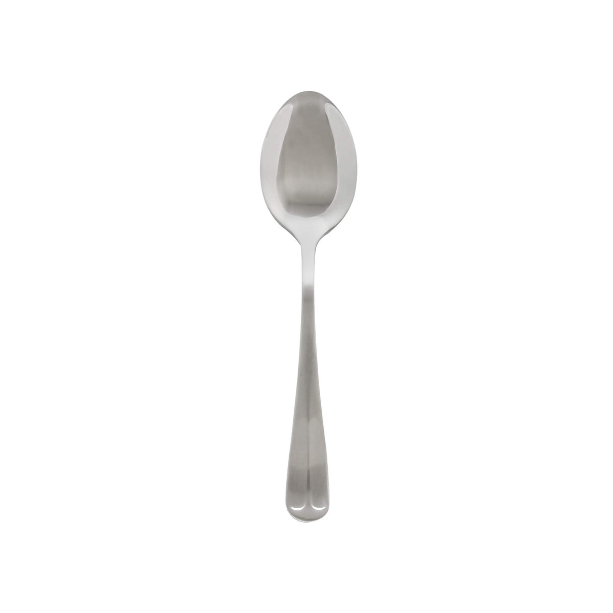 Flatware-Dakota 18/0 satin heavy weight stainless steel tea spoon by Thunder Group – Stainless Steel, Silver, Model SLDK102