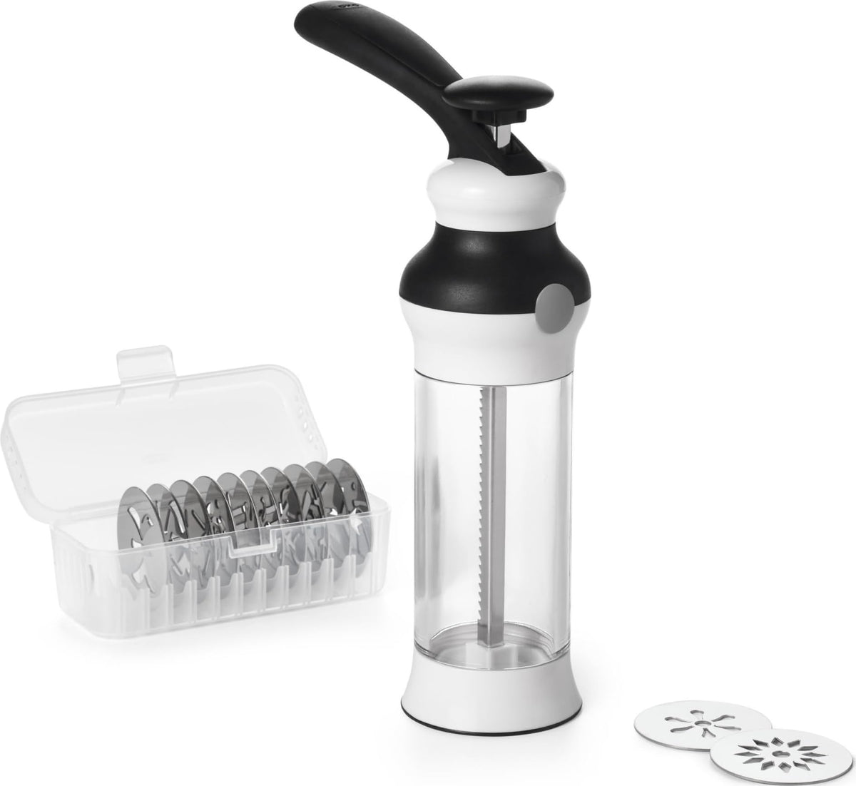 OXO Black / 100 / Cookie Press Cookie Cutters