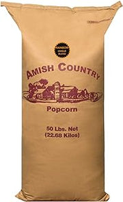 Amish Country Popcorn 50 lb Bag | Rainbow Popcorn Kernels | Old Fashioned, Non-GMO and Gluten Free (Rainbow - 50 lb Bag)