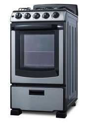Summit Appliance Black / 2.3 cubic_feet / 1 Freestanding Ranges
