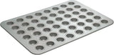 Winco 17 7/8" x 25 7/8" Mini Aluminized Steel Muffin Pan, 48 Cup (Mini)