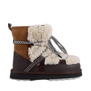 Australia - Womens Boot by EMU – 10, Chestnut, Model Blurred Teddy