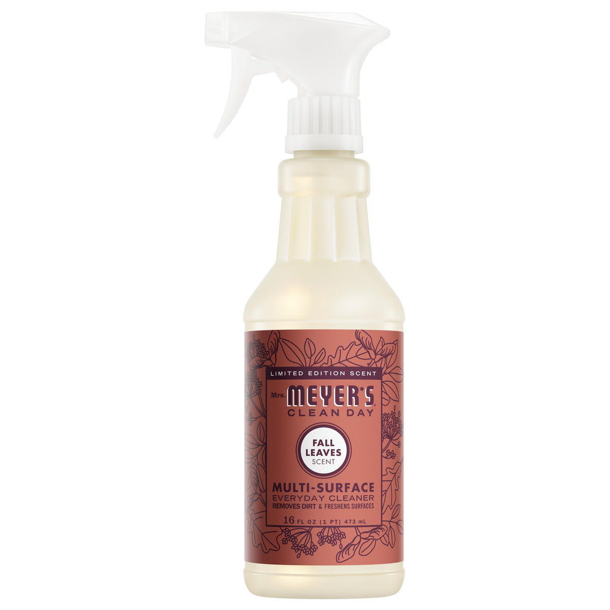 CLEAN DAY Multi-Surface Cleaner by Mrs. MEYER'S – 16 Fl Oz (Pack of 6), Pack of 6, Model 346374