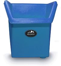 High Country Plastics FF-24B Fence Feeder, Single, Blue