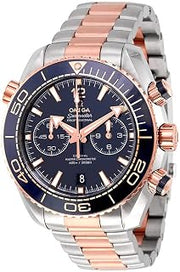 Omega Seamaster Planet Ocean Chronograph Sedna Gold Automatic Men's Watch 215.20.46.51.03.001