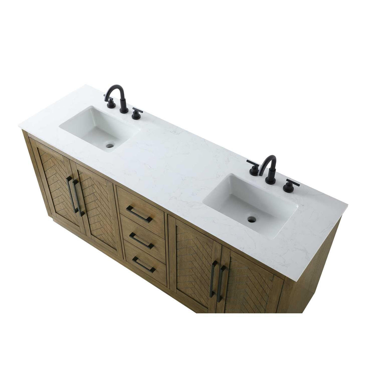 Chase Bathroom Vanity Hazel Oak by Lighting Design – Wood, Hazel Oak, Model VF29072DHO