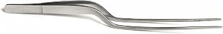 Cuisipro Restaurant 8 Inch Stainless Steel Offset Precision Tongs