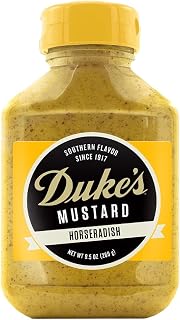 DUKE'S Horseradish Mustard, 9.5 Ounce (Pack of 6)