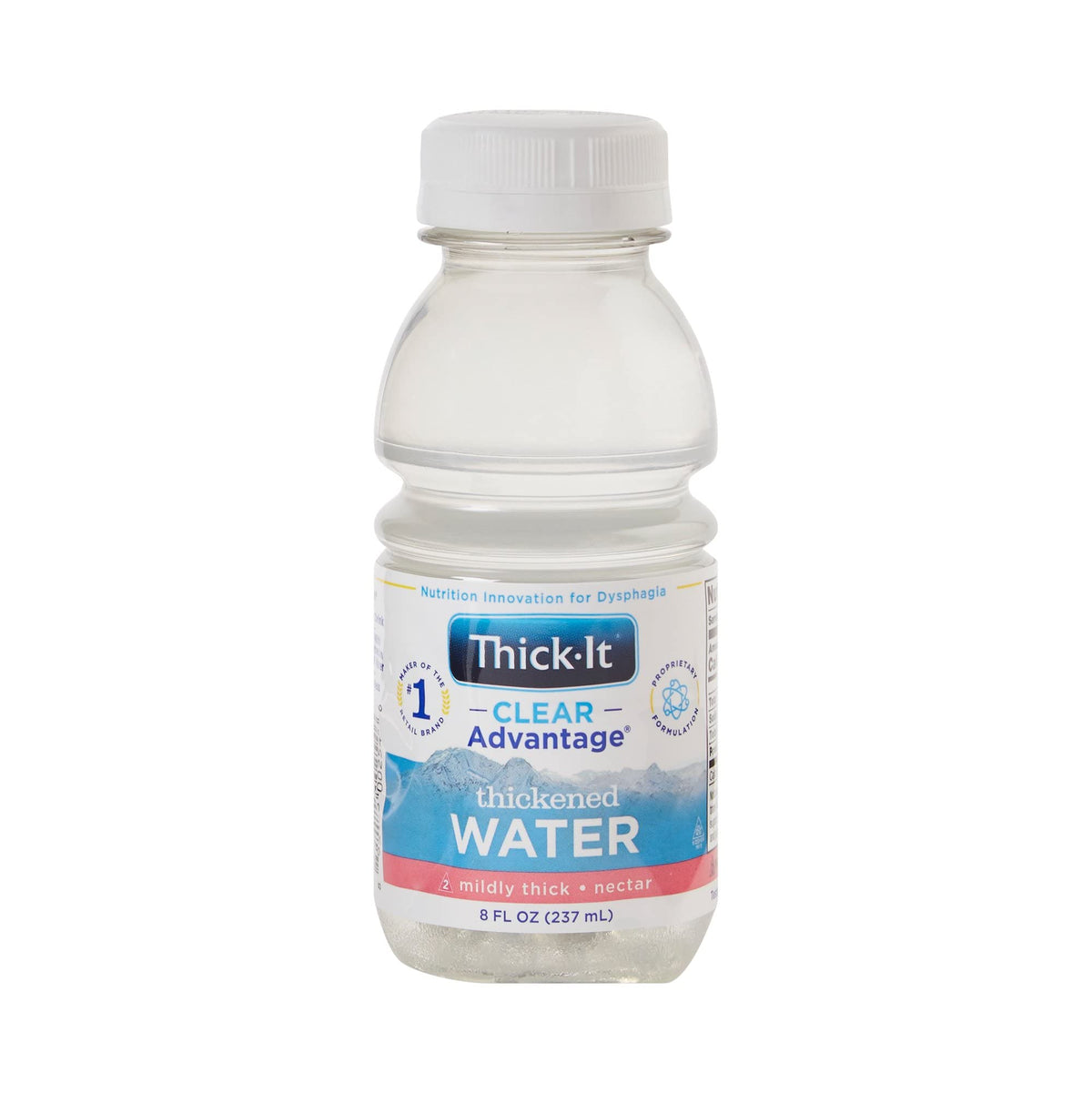 Clear Advantage Mildly Thick/Nectar Water Drink by Thick-It – 8 Fl Oz (Pack of 24), Pack of 24, Model B451-L9044
