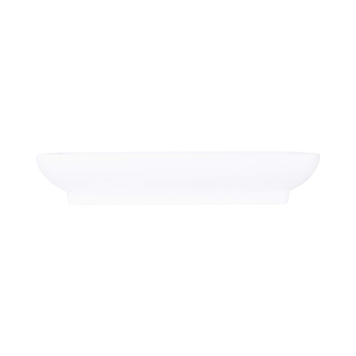 14" x 8" White Rectangular Heavy-Duty Melamine Plastic Serving Platter by Elite Global Solutions – 14" x 8", 2.5 quarts, Melamine, White, Model M85145-NW