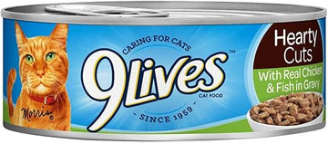 9Lives Tender Slices with Real Chicken in Gravy Cat Food, 5.5 Ounce - 24 per case.