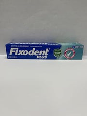 Fixodent Plus Precision Hold & Seal Denture Adhesive Cream, Breath Bacteria Guard, 2 Ounce