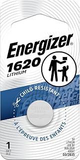 Energizer 1620 Lithium Coin Battery, 1 Pack