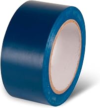 Global Industrial Safety Tape, 2" W x 108'L, 5 Mil, Blue, 1 Roll
