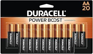 DURACELL CopperTop Alkaline Batteries with Duralock Power Preserve Technology AA 20/Pk (DURMN1500B20Z)