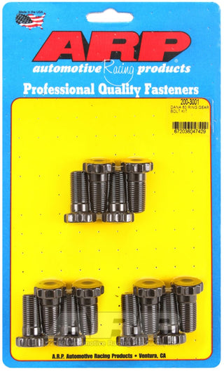 Bolt Kit (Dana 60 ring gear) by ARP – Stock, Stainless Steel, Black, Model 200-3001
