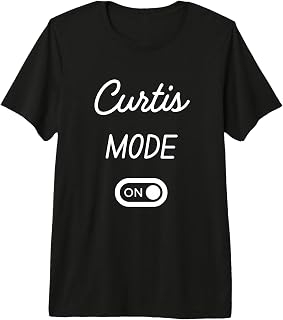 Curtis Mode On Name Premium Tri-Blend T-Shirt