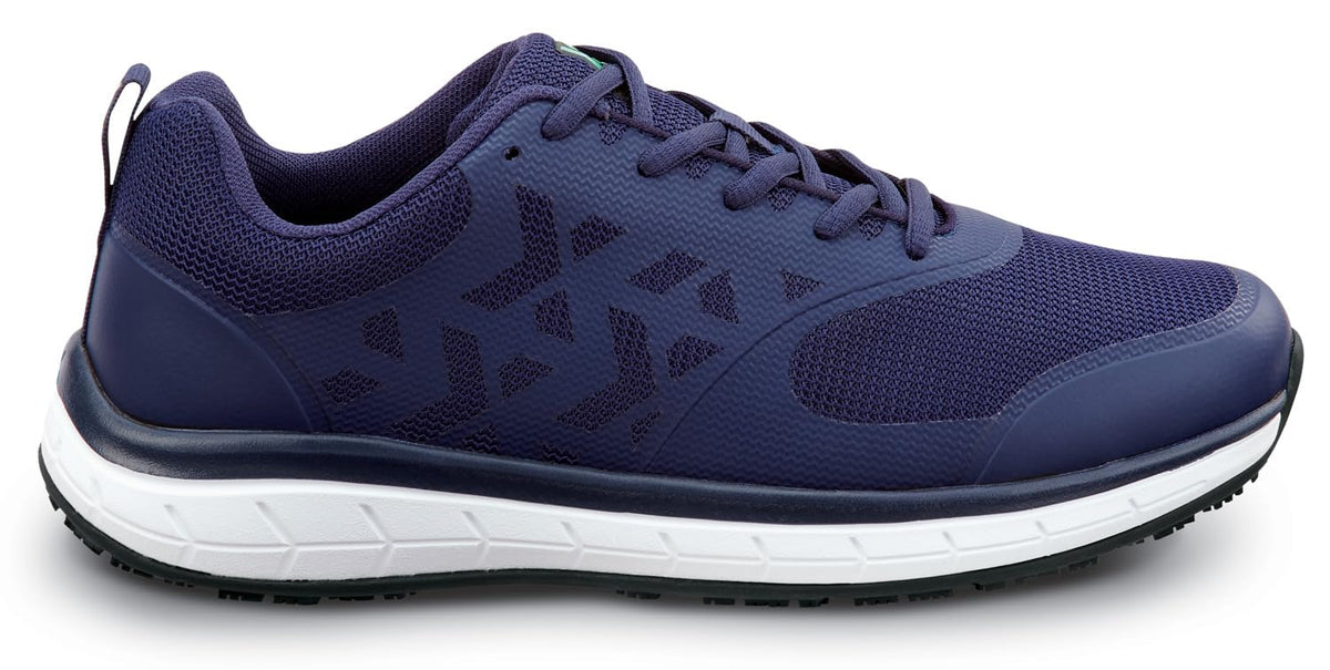 Mens Dark Blue Wake MaxTrax Soft Toe SRO Athletic 8.5 M by SR Max – 8.5, Dark Blue
