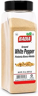 Badia Ground White Pepper, 16 oz – Smooth Fine Pepper Seasoning
