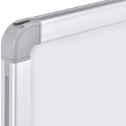 96" W x 48" H Magnetic Whiteboard by Global Industrial – 96"W x 48"H, Alloy Steel, White, Model B880013PK