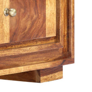 TV Stand 46.5"x11.8"x15.7" Solid Wood Acacia by vidaXL – Small, Wood, Brown, Model 248000