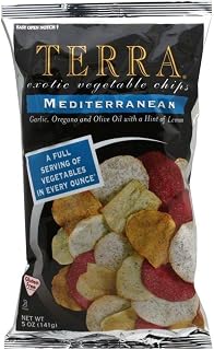 Chips Exotic Mediterranean Vegetable Chips 5 oz (Pack of 12)