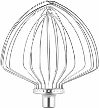 Compatible For KitchenAid, Commercial Oval Line Whip, Suitable For 7&8 Quart Vertical Mixers